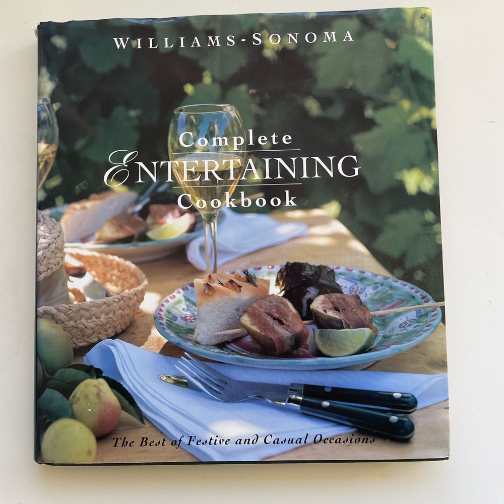 Williams Sonoma Complete Entertaining cookbook